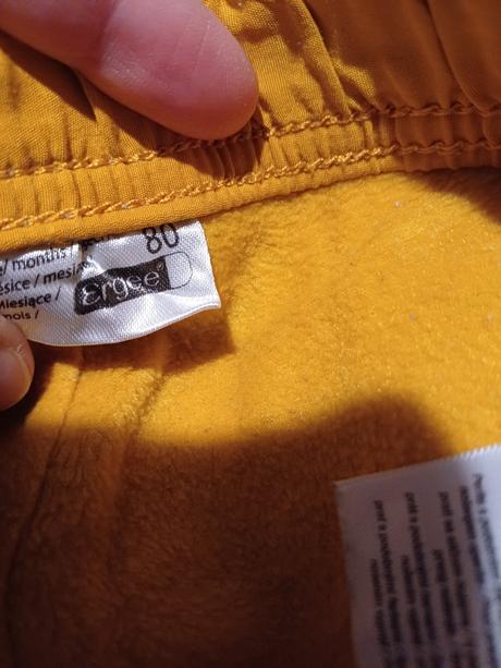 Zateplené nohavice, ergee,80