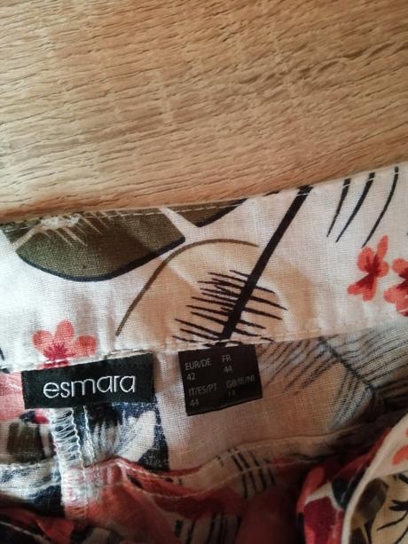 Lanové kratasy, esmara,42