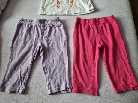 2x trištvrťové leginy + tielko gratis, bonprix,116