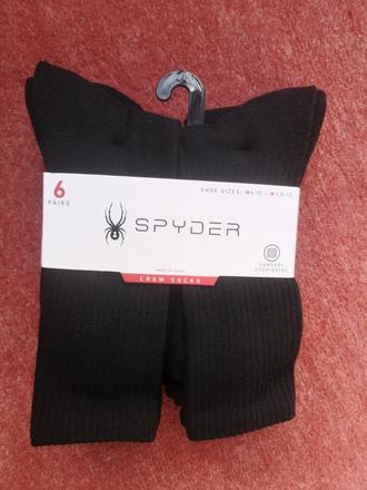 Spyder pánske ponožky 6 párov 39-46, 39 / 40 / 42 / 44 / 46