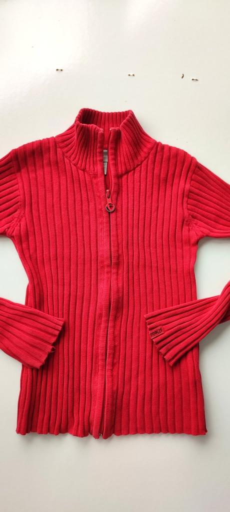 Svetrík na zips, h&m,152
