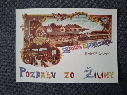 Pohľadnica žilina, 