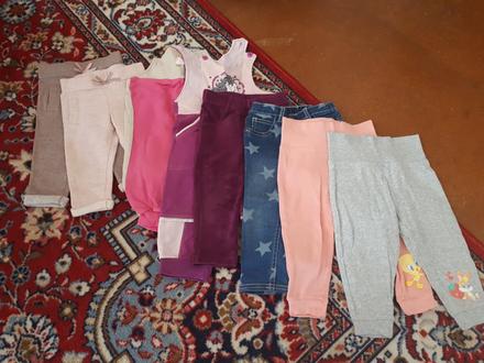 Teplaky a nohavice v.74 aj dlhšie, f&f,74