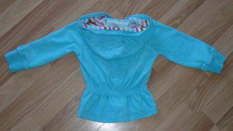 Pekná froté mikinka pre dievčatko, marks & spencer,86