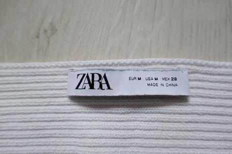 Vrúbkovaný top zara, zara,m