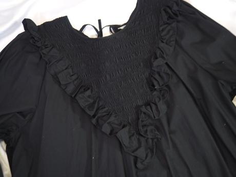 Kvalitné čierne šaty h&m, h&m,xl