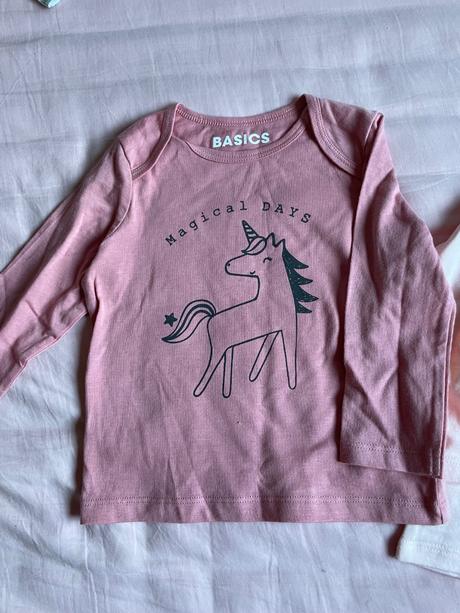 Tričká dlhý rukáv, f&f,74 / 80