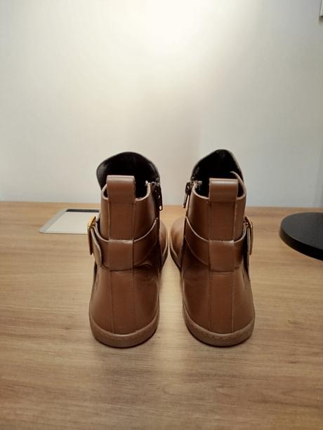 Shapen barefoot členkové čižmy divine brown, 38