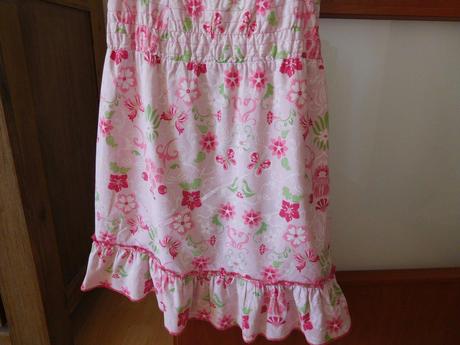 Berti-110,šatičky dievčenské bavlnené šaty bežné, berti,110
