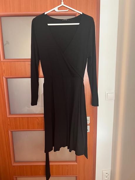Čierne šaty - skoro nenosené, orsay,36