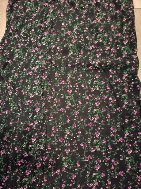 Koselove saty s kvetinovym vzorom, s