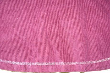 Menžestrová sukňa-bordová, 152