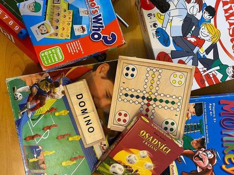 Mix spoločenských hier - cena spolu, 