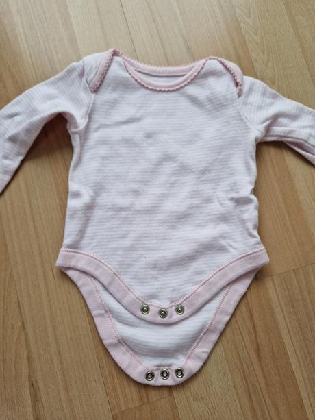 Detske body s dlhým rukávom 12 ks hračka gratis, 68