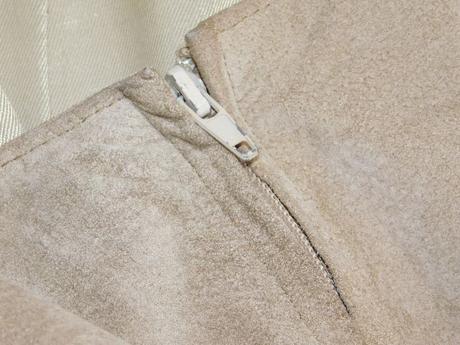 Damska kvalitna semišova vesta ku kroju, 46