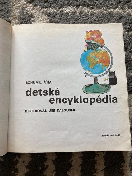 Detská encyklopédia bohumil říha j.kalousek (1985), 