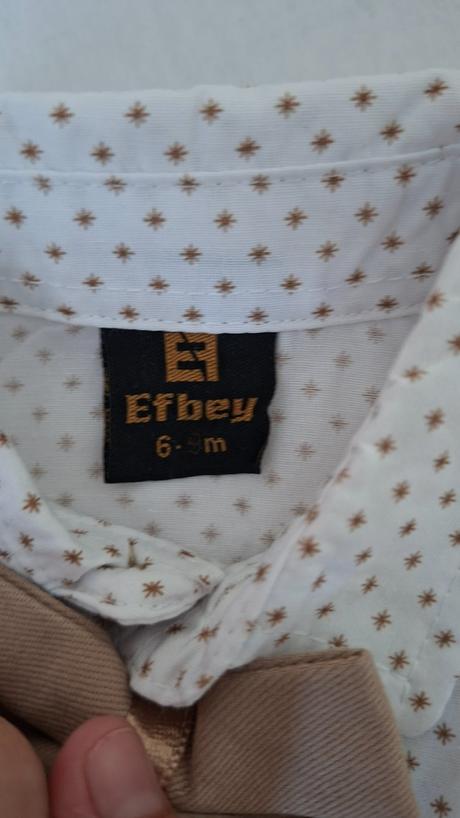 Košeľa+kraťasy na traky, 68