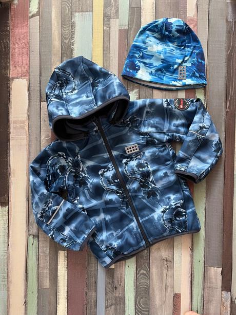 Chlapčenská softshellová bunda, lego,98