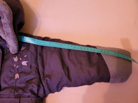 Bunda zimná fialová veľ.80, 80