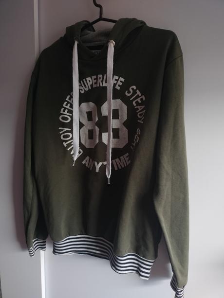 Superlife denim khaki mikina, xl