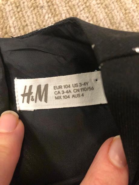Slávnostné šaty, h&m,92