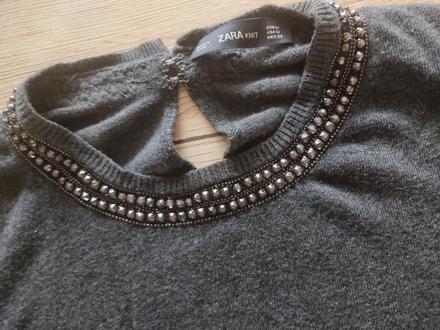 Svetrik zara s kqmienkami m, zara,m