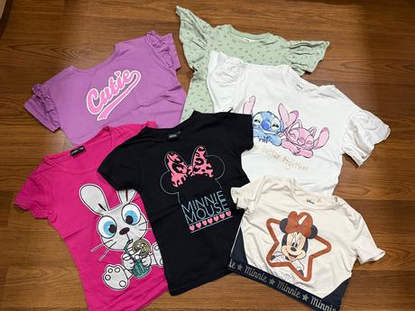 Trička 128/134, 122–134