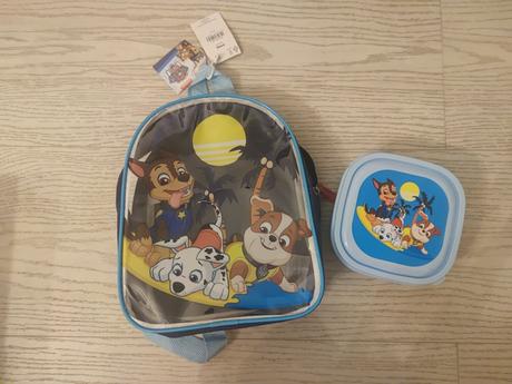 Detský ruksak + dóza paw patrol, 