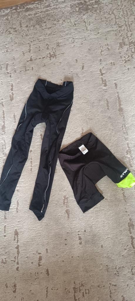 Cyklistický 3 ks set 133/142, decathlon,134