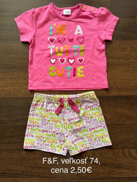 2 súprava na leto, f&f,74