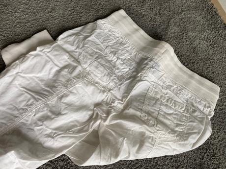 Biele 3/4 nohavice, m