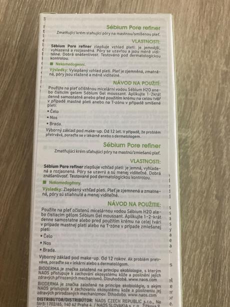 Bioderma sebium pore refiner sérum 30ml, 