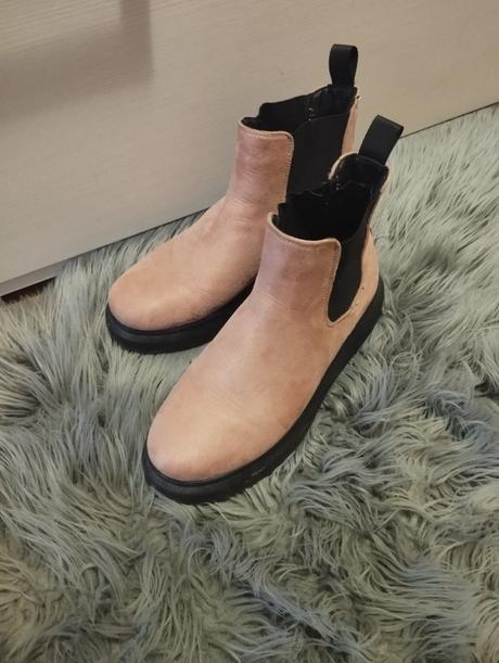 Dámsky kabát+topánky, promod,38