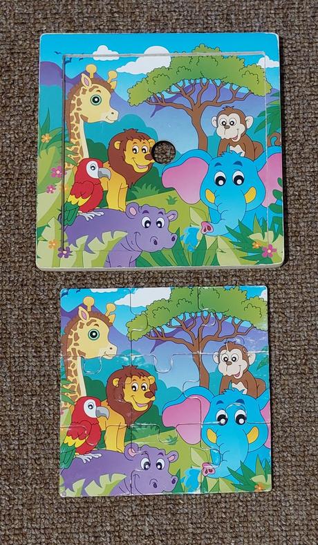Drevené puzzle, 