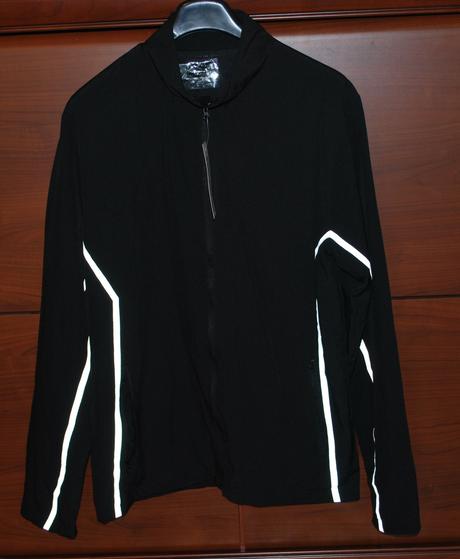 Pánska čierna ľahká športová bunda, xl