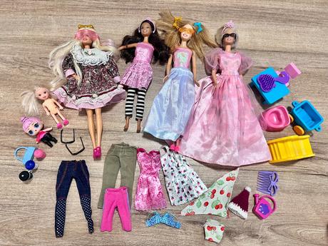 Krásna sada barbie s doplnkami, 