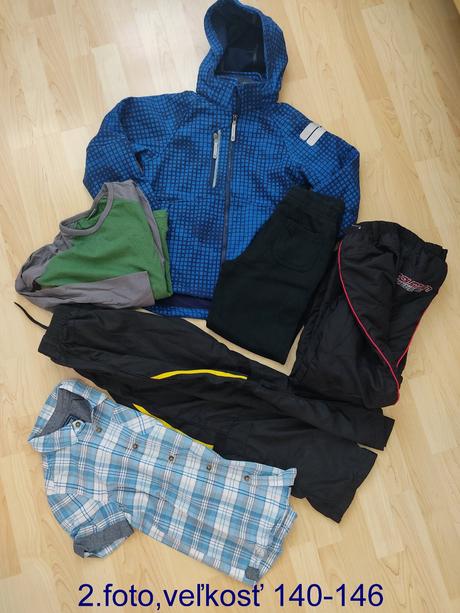Balík oblečenia 140-146, 140–152