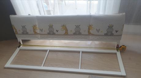 Drevená zábrana na posteľ pre dieťa 120x40, šírka (cm): 40,dĺžka (cm): 120