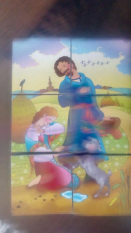 Kocky s rozpravkami, vlacik snurovaci, 