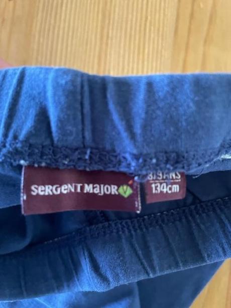 Sergent major legíny modré s mašličkou, sergent major,134