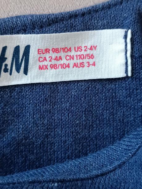 Letné šaty, h&m,98