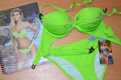 Dámske luxusné plavky kalifornia, 36 - xl