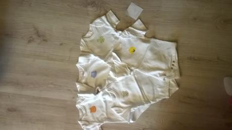 Body krátky rukáv -zvieratká 5 ks, f&f,68