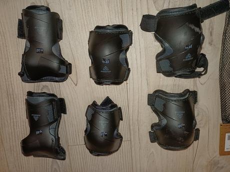 Chrániče zápästia lakťov a kolien, m