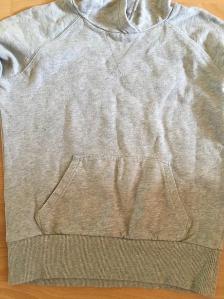 Sivá bunda teplaková, h&m,152