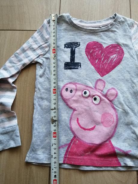 Tričko s prasiatkom peppa pig, next,98