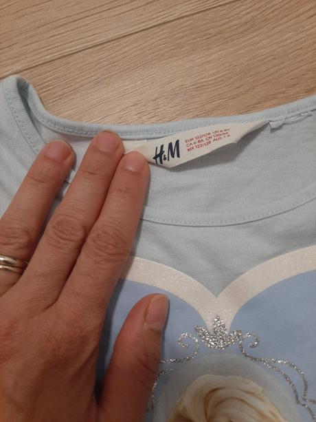 Frozen šaty elsa, h&m,122