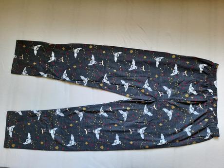 Spodné pyžamo nohavice tepláky potter sova 146, primark,146