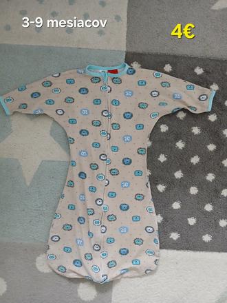 Tenky spaci vak s rukavmi, 