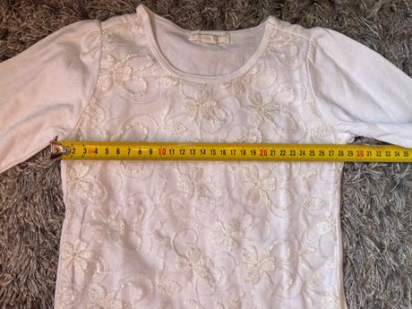 Tričko s čipkou, pumpkin patch,104